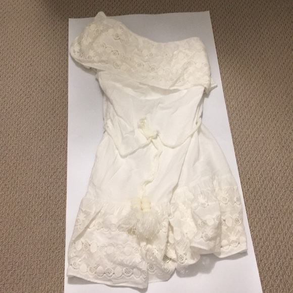 Stella&dot Cora one shoulder dress.  M, L - Picture 2 of 8